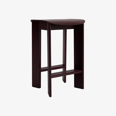 Made in Design Chisel 30 Low High stool wood red / H 65 cm - Hay
