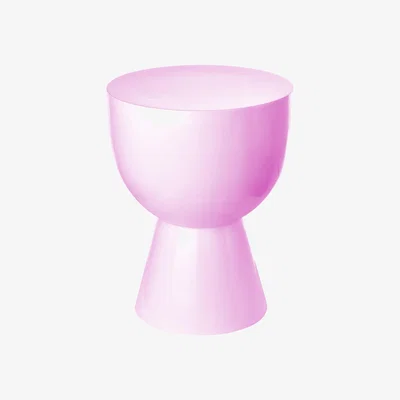 Made in Design Tam Tam Stool - Plastic by Pols Potten Pink