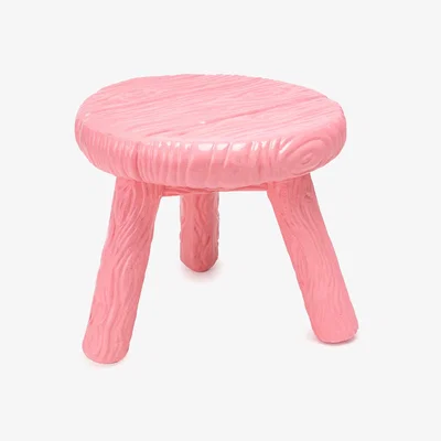 Made in Design Milk Stool - / Ø 43 x H 35 cm - Fibreglass by Seletti Pink