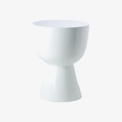 Made in Design Tam tam Stool - Stool/Low table - Exclusivity by Pols Potten White