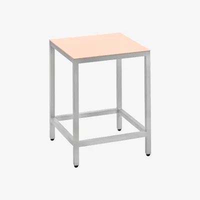 Made in Design Alu Stool Stool metal pink / Small - H 45 cm - valerie objects