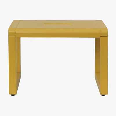 Made in Design Little Architect Children stool wood yellow - Ferm Living