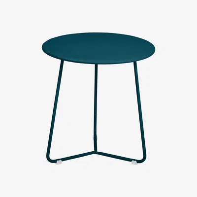 Made in Design Cocotte End table - / Stool - Ø 34 x H 36 cm by Fermob Blue