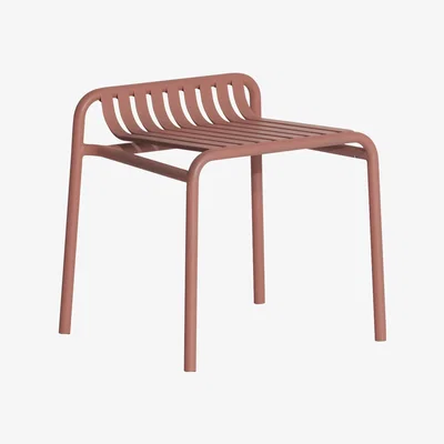 Made in Design Week-end Stackable stool - / Aluminium by Petite Friture Brown