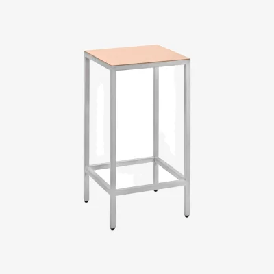 Made in Design Alu Stool High stool metal pink / Medium - H 65 cm - valerie objects