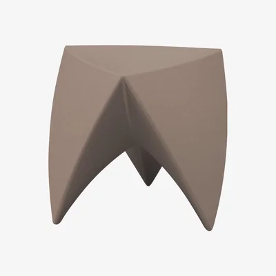 Made in Design Mr. LEM Stackable stool - / Plastique by MyYour Beige
