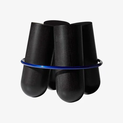 Made in Design Bolt Stool wood black - La Chance