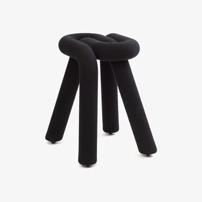 Made in Design Bold Stool - / Padded by Moustache Black