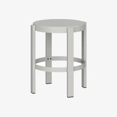 Made in Design Doon Stool metal grey / H 45 cm - NOO.MA