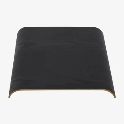 Made in Design Accessory wood black / Curva Bench &amp; Stool Tray - 33 x 32 cm - AYTM