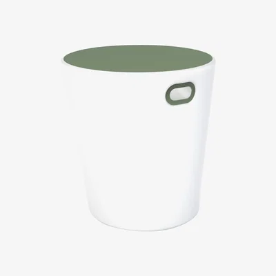 Made in Design Inouï LED Luminous low stool - / Table - Wireless / Bluetooth by Fermob Green
