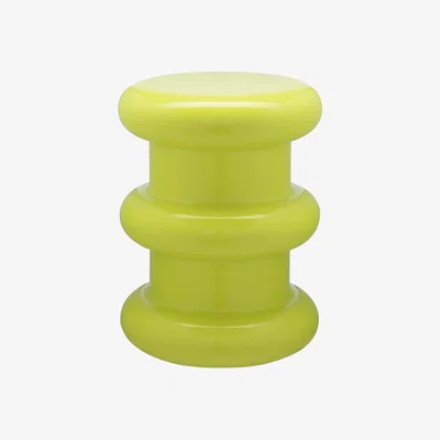 Made in Design Pilastro Stool - H 46 x Ø 35 cm - By Ettore Sottsass by Kartell Green
