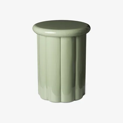 Made in Design Roman Stool - / Lacquered plastic by Pols Potten Green