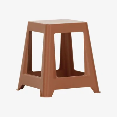 Made in Design Chap RE Stool - / Recycled polyamide by Vitra Red