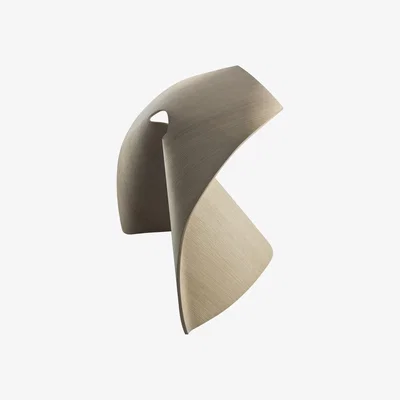 Made in Design Ap Stool by Lapalma White/Natural wood