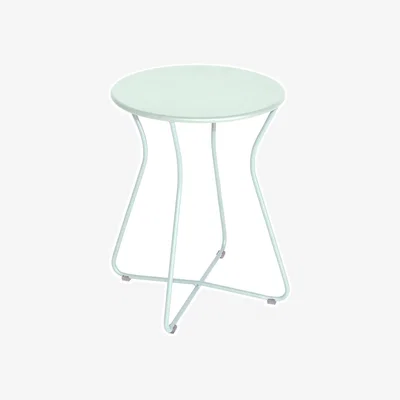 Made in Design Cocotte Stool metal green / End table - H 45 cm / Metal - Fermob