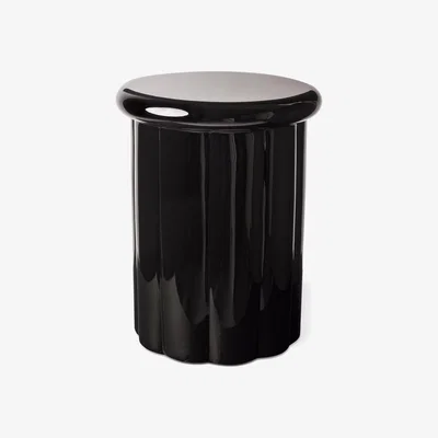 Made in Design Roman Stool - / Lacquered plastic by Pols Potten Black