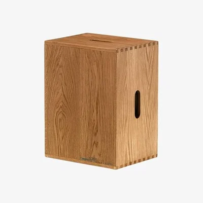 Made in Design LC14 Maison du Brésil Stool natural wood / Le Corbusier, 1959 - CASSINA