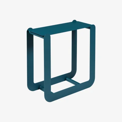 Made in Design Nevado Wood holder - / Stool - L 60 x H 60 cm by Fermob Blue