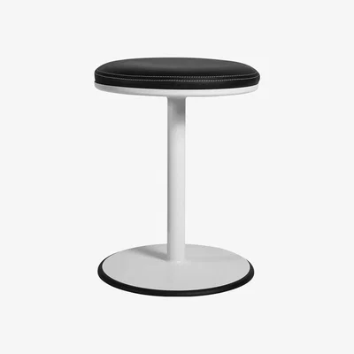 Nordic Nest SMD Design Orbit stool White black/white