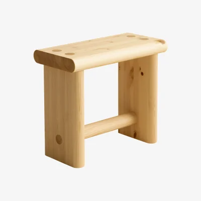 Nordic Nest Vaarnii 002 Ast Stool stool Matte oil-waxed pine 55x26x45 cm