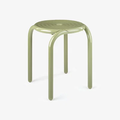 Nordic Nest Tom Dixon Groove stool 45 cm Moss