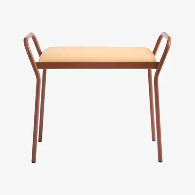 Nordic Nest Maze Around stool Cinnamon-vegeta trace leather