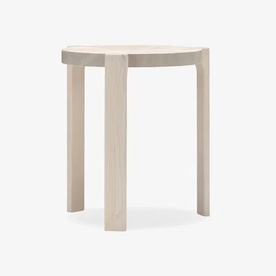 Nordic Nest Stolab Bolt stool Birch light matt lacquer