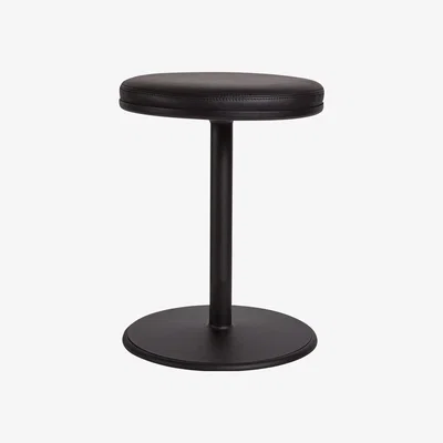 Nordic Nest SMD Design Orbit stool Black black leather