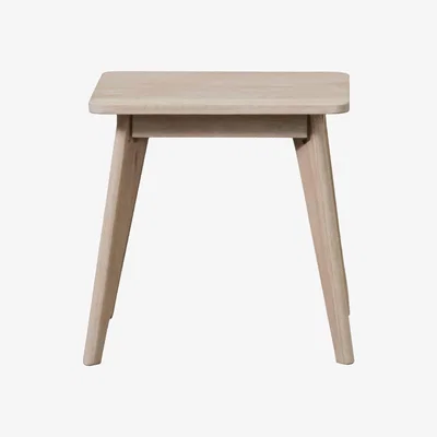 Nordic Nest Lene Bjerre Ellie stool 45x45x30 cm White wash