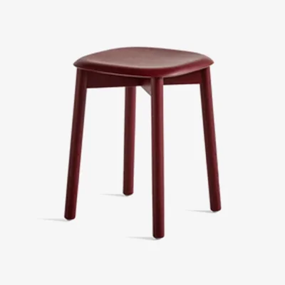 Nordic Nest HAY Soft Edge 72 stool Fall red-fall red oak frame
