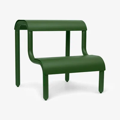 Nordic Nest ferm LIVING Up step stool Forest Green