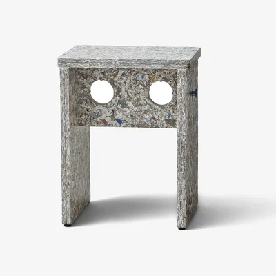 Nordic Nest Form & Refine Remake stool 35x45 cm Grey