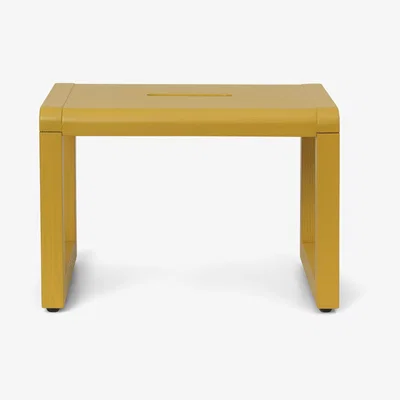 Nordic Nest ferm LIVING Little architect stool Yellow