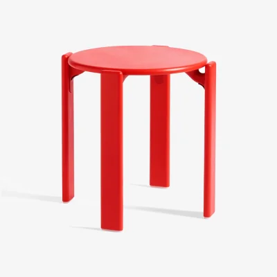Nordic Nest HAY Rey stool Ø465x46 cm Scarlet red