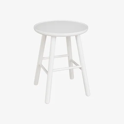 Nordic Nest Hans K ZigZag stool 47cm White birch