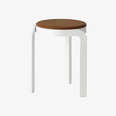 Nordic Nest Swedese Spin Pall Leather cognac white glazed ash