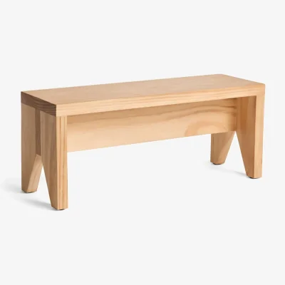 Nordic Nest HAY Manolito Long stool Natural 60 cm