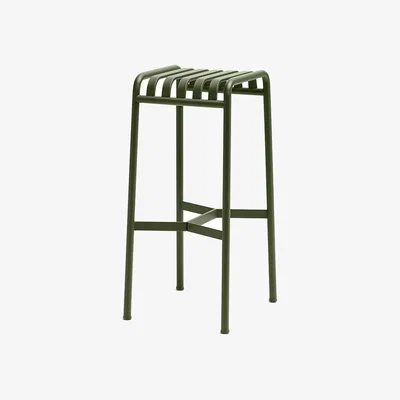 Nordic Nest HAY Palissade bar stool Olive