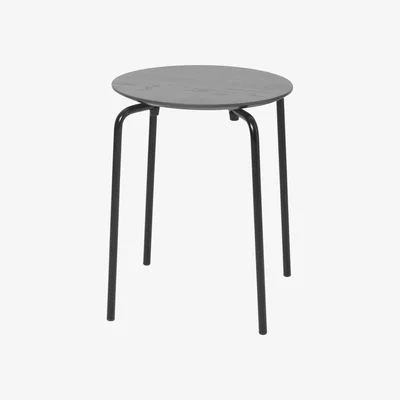 Nordic Nest ferm LIVING Herman stool Warm grey