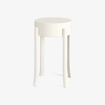Nordic Nest Swedese Avavick stool Birch-soft white