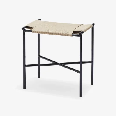 Nordic Nest Skagerak Vent pouf Black