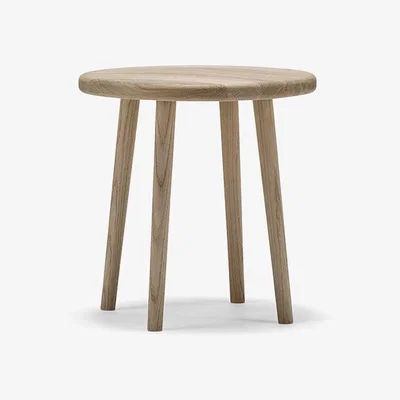 Nordic Nest Stolab Miss Button stool Oak natural oil. low