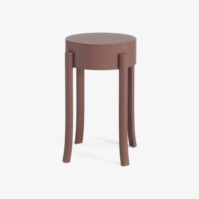 Nordic Nest Swedese Avavick stool Birch-english red