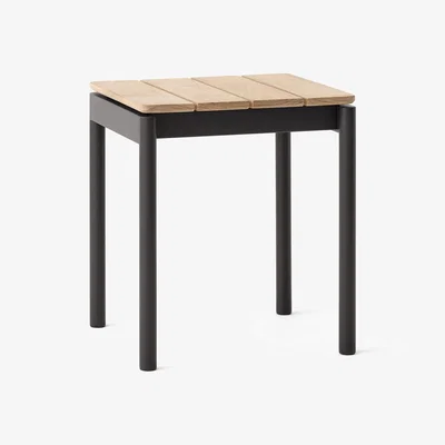 Nordic Nest &Tradition Ville Outdoor AV47 stool Warm black