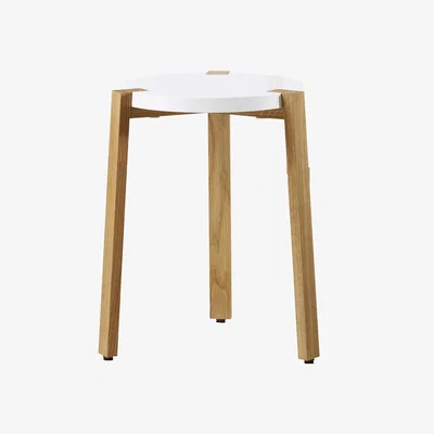 Nordic Nest A2 Happy stool White