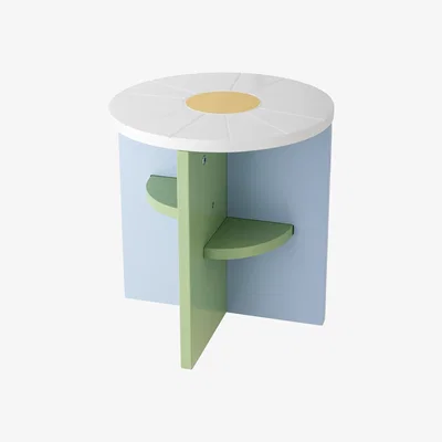 Nordic Nest Bloomingville Latti stool Multi Ø30 cm