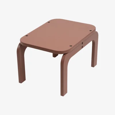 Nordic Nest Nofred Kiddo Step Seat stool Dusty rose