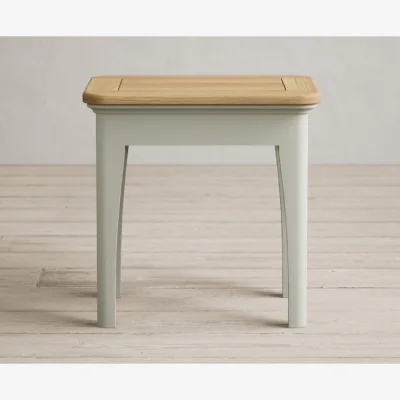 Oak&More Bridstow Soft Green Painted Dressing Stool