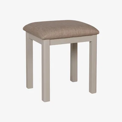 Oak&More Fay Grey Dressing Table Stool